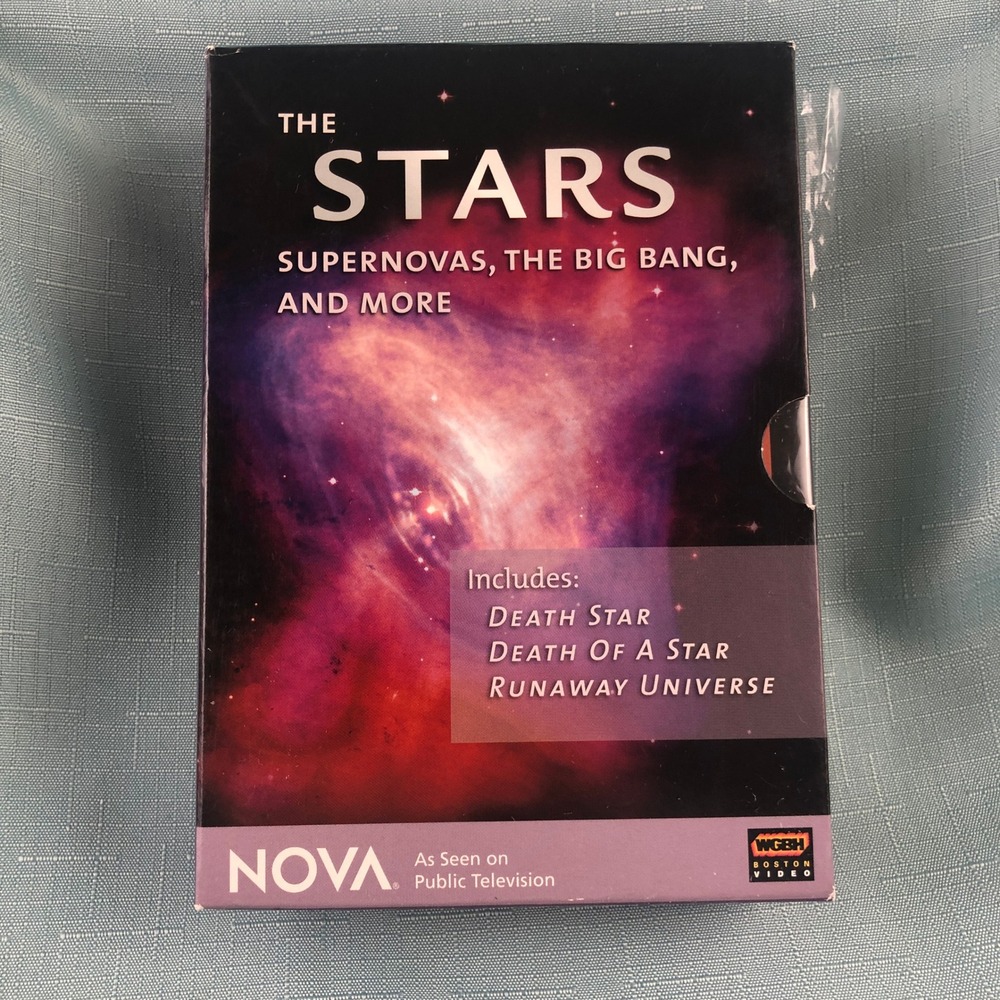 NOVA The Stars DVD Box Set Death Star Runaway Universe Astronomy WGBH PBS 3-Disc